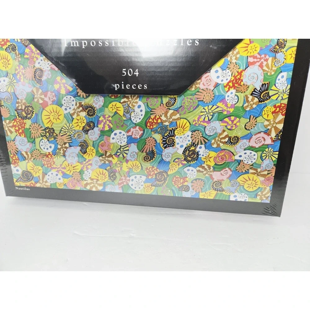 Alex Beard‎ Impossible Puzzle Nautilus seashell 504 pieces NEW